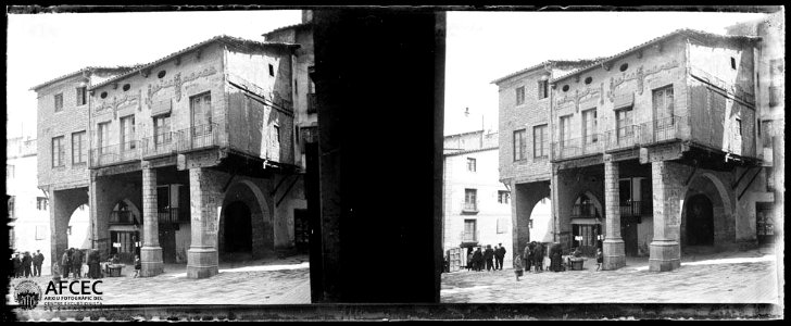 Façana de la Casa dels Aguilar de Solsona