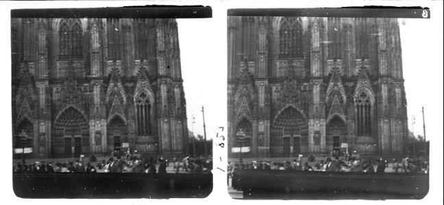Façana de la catedral de Colònia