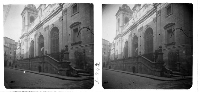 Façana de la catedral nova de Lleida