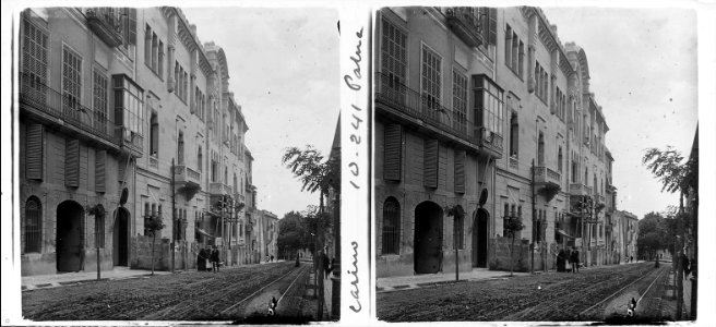 Façana del casino de Palma de Mallorca