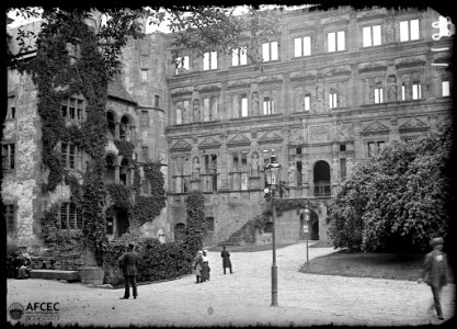 Façana del castell de Heidelberg