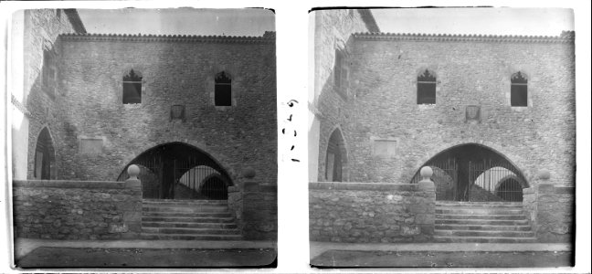 Façana del castell de la Geltrú