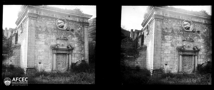 Façana de la Cartoixa de Santa Maria d'Escaladei