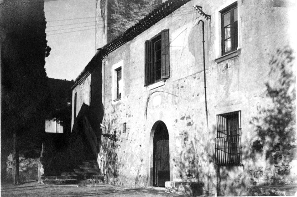 Façana de la Casa Rectoral de Sant Genís dels Agudells