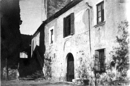 Façana de la Casa Rectoral de Sant Genís dels Agudells