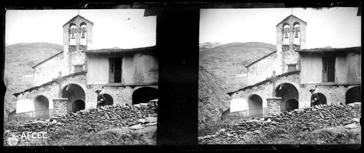 Façana del Santuari de la Mare de Déu de Meritxell d'Andorra