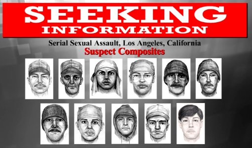 FBI Teardrop Rapist Composites
