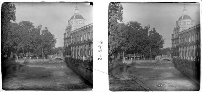 Façana lateral del Palau Reial d'Aranjuez