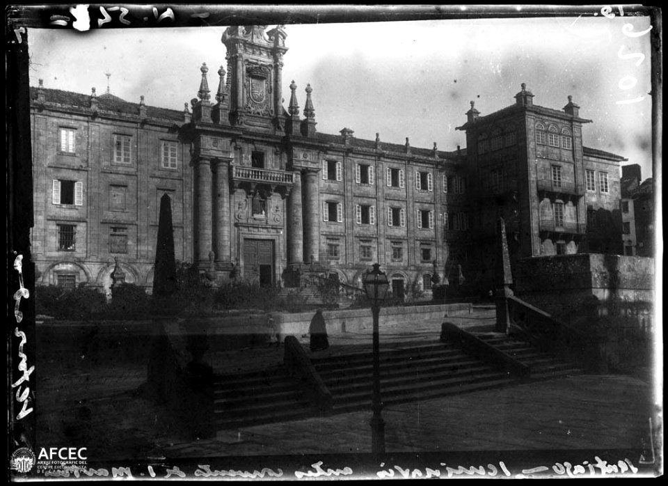 Façana del monestir de San Martín Pinario