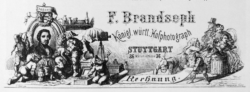 FBrandseph - Rechnungskopf mit Daguerre (DD233)