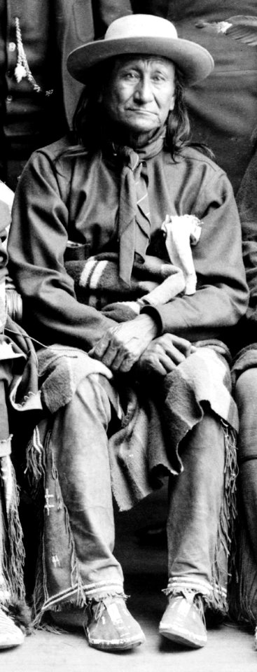 February 1891 detail of Young Man Afraid Of His Horses, Oglala Sioux delegation LCCN93516876 (cropped)