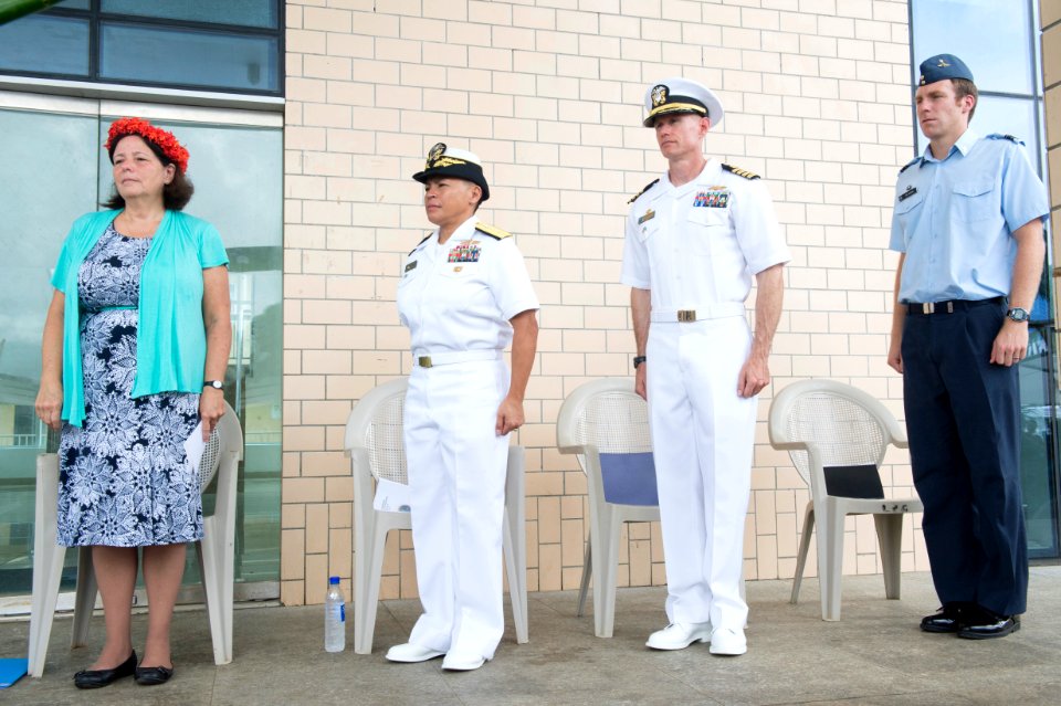 Federated States of Micronesia opening ceremony 150622-N-MK341-008