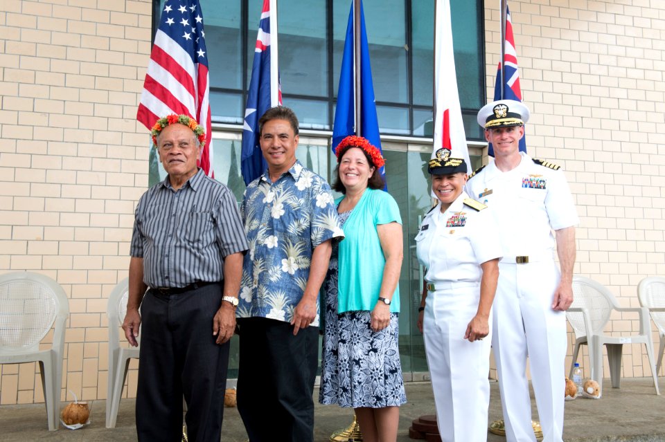 Federated States of Micronesia opening ceremony 150622-N-MK341-035