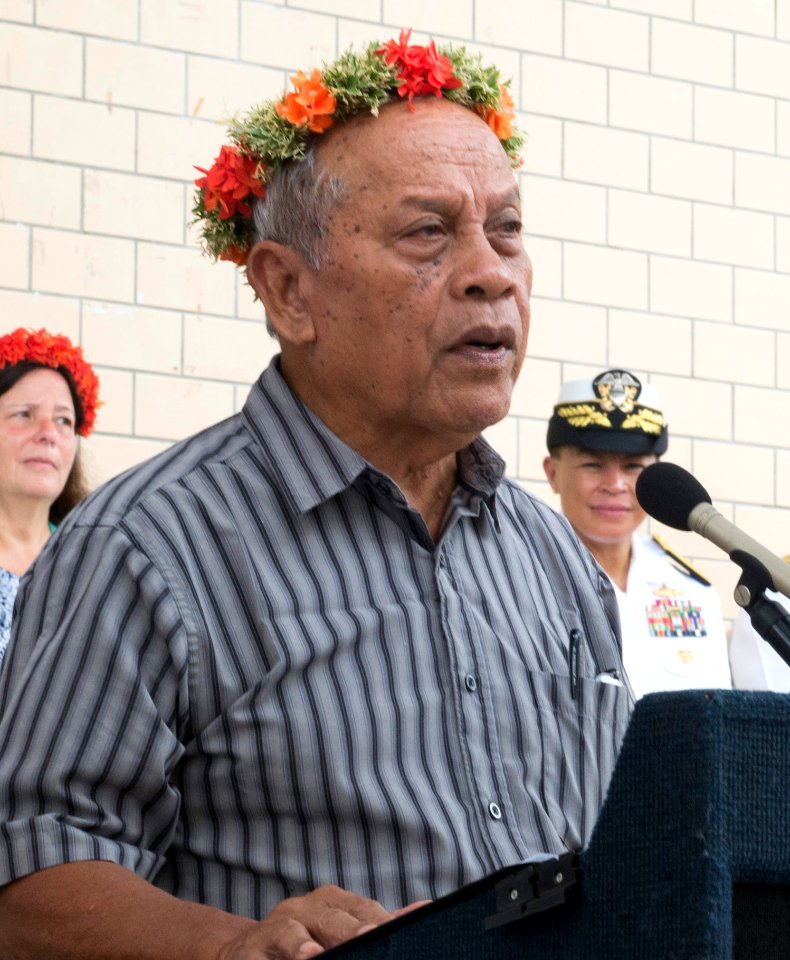 Federated States of Micronesia Opening Ceremony 150622-N-MK341-013 (cropped)