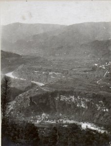 Feindl.Stellung beim Bahnhof Gasthaus Auzza (BildID 15597525)