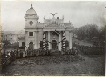Feier anlässlich des Geburtstages des Kaisers Wilhelm II. am 27. Jänner in Brzezany (BildID 15439041)