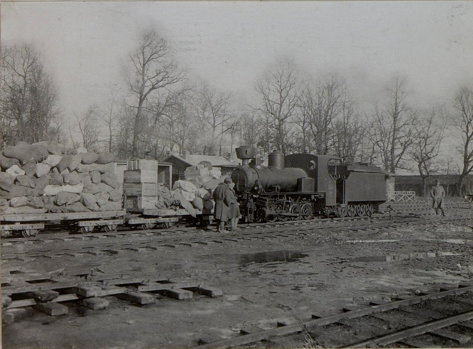 Feldbahn für Proviant und Urlauber zur Front Rogozno (BildID 15456717)