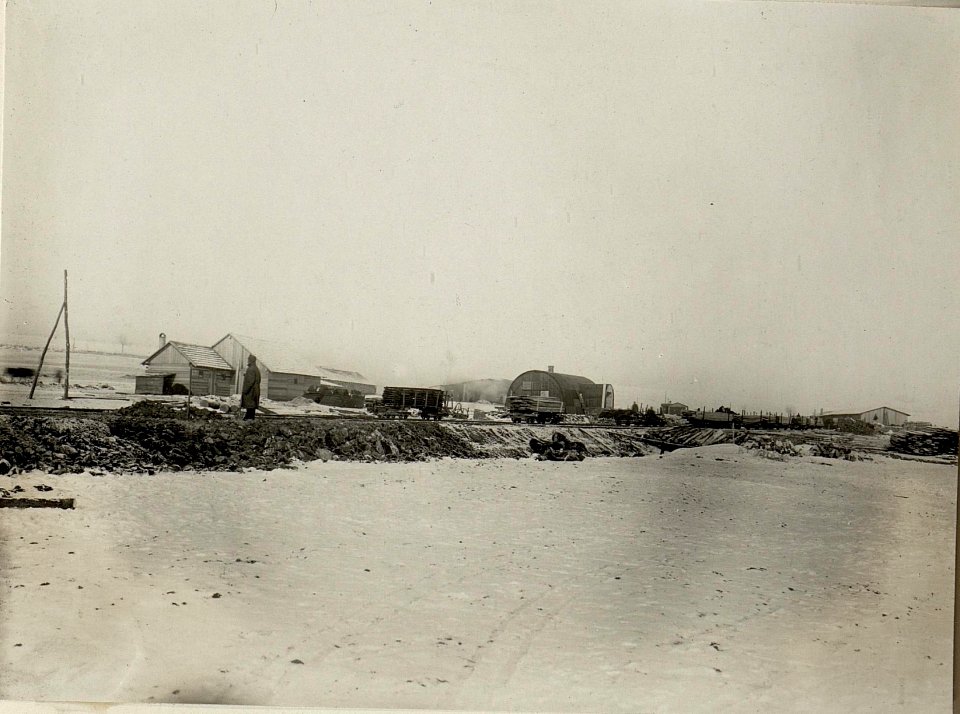 Feldbahnhof in Kalne, 25.1.1917 (BildID 15543388)