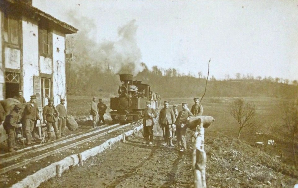 Feldbahn Landw..Inft.-Regiment Nr. 118, 11. Komp. 26. Juli 1916