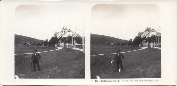 Feldberg Bismarckdenkmal 1904