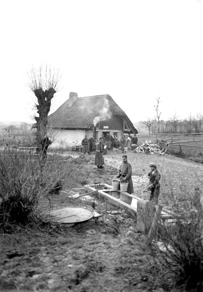 Feldküche während des Manövers - CH-BAR - 3237870
