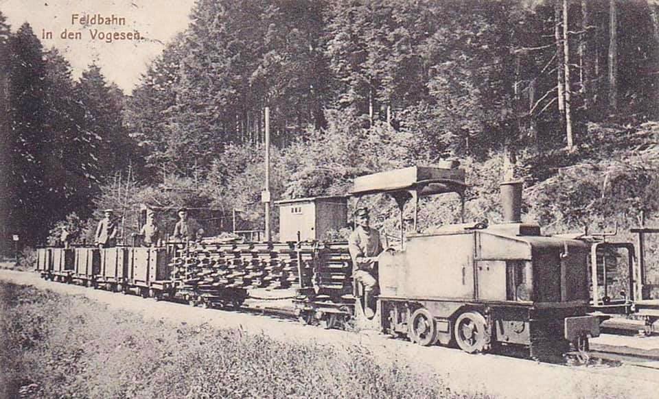 Feldbahn in den Vogesen