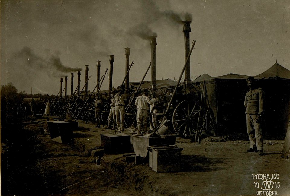 Feldbäckerei in Podhajce. (BildID 15521714)