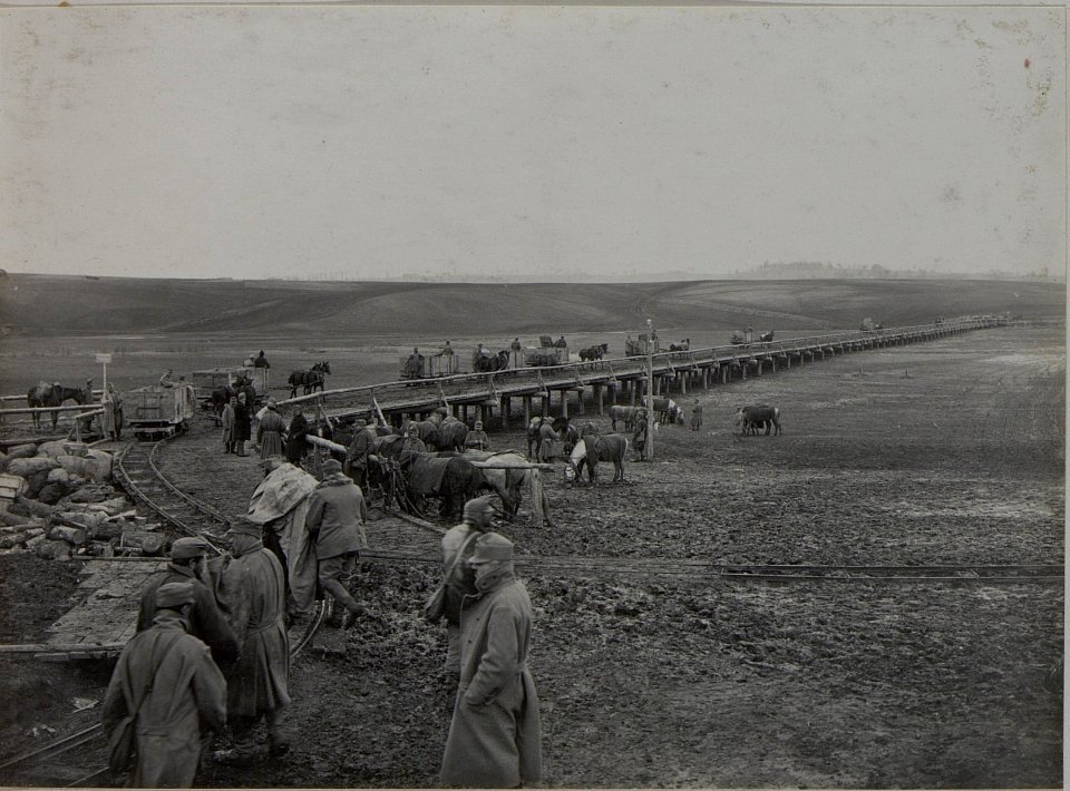 Feldbahnbrücke beim Proviantamt in Bol Milcza (BildID 15443001)