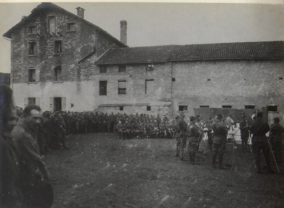 Feldgottesdienst Regmt. 119 Lentai. (BildID 15668424)