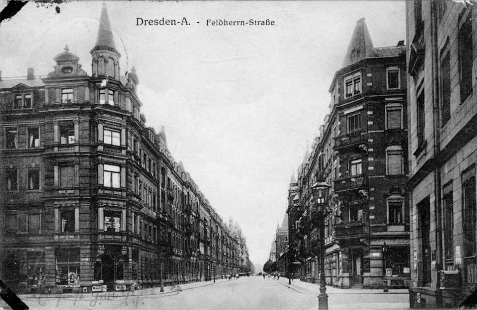 Feldherrenstraße + Elisenstraße bella época Dresde