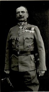 Feldmarschallleutnant Ernst Kletter Edler von Gromnik, Kommandeur des 9. Korps von Oktober 1916 bis August 1917 (BildID 15544216)