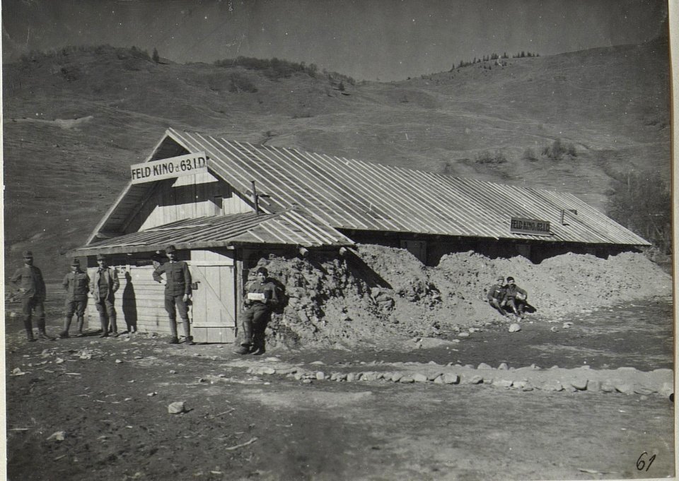 Feldkino der 63.I.D.Cojvci (BildID 15665349)