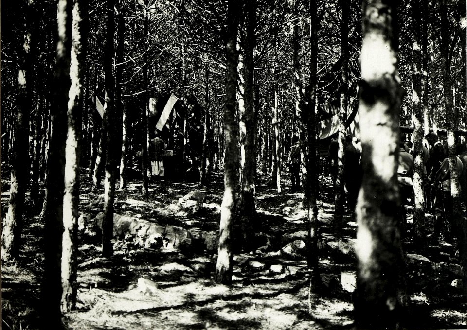 Feldmesse am 18. August 1915 im Vojcicer Wald. (BildID 15586738)