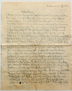 Feldpost von Hans 1934-08-31 2