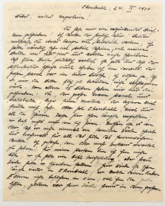 Feldpost von Hans 1934-11-24 Tante2