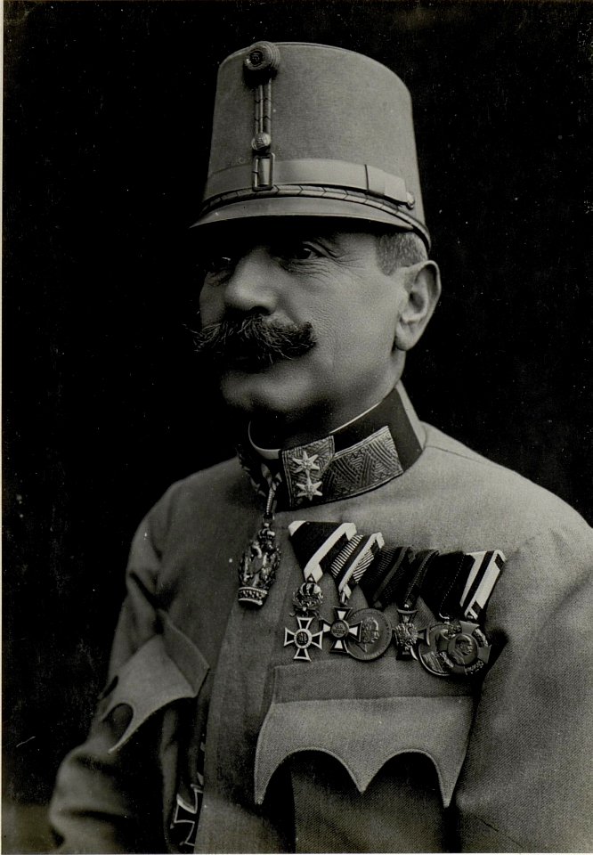 Feldmarschallleutnant Ernst Kletter Edler von Gromnik, Kommandeur des 9. Korps von Oktober 1916 bis August 1917 (BildID 15544209)
