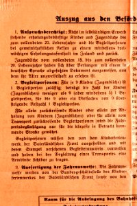 Feldpost von Hans 1935-08-05 Fahrausweis Vaterländische Front 6