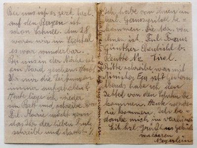 Feldpost von Hans 1935-08-30 2