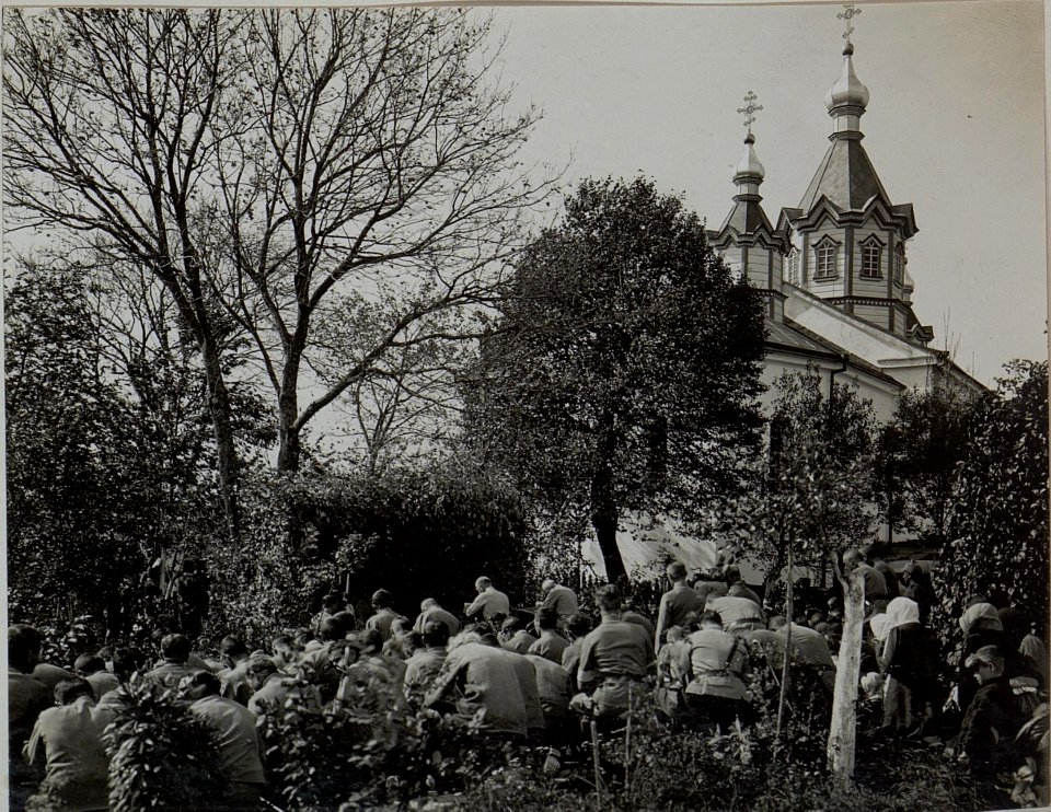 Feldmesse in Milza bei der 25.Infanteriedivision (BildID 15442335)