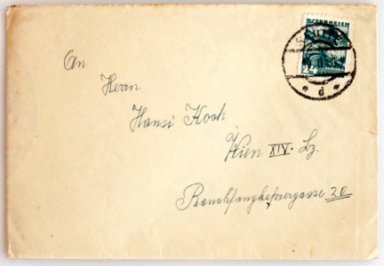 Feldpost von Hans 1936-02-10 geschätzt Familie 1