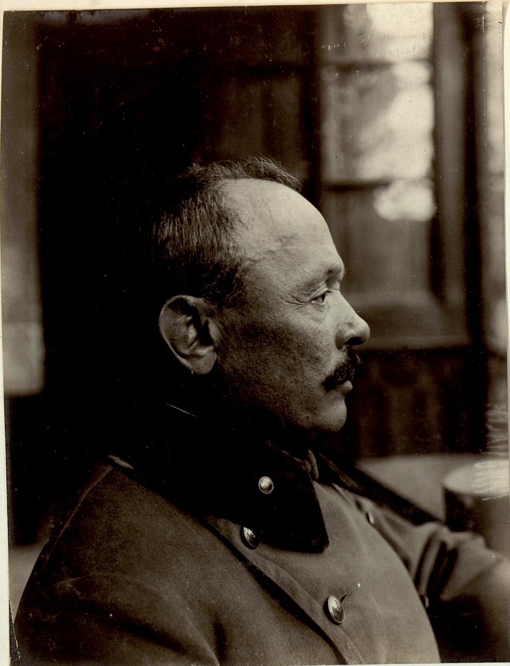 Feldmarschall Svetozar Boroevic von Bojna, General der Infanterie, Kommandeur der 5. Armee, Frontalaufnahme des Gesichts (2)