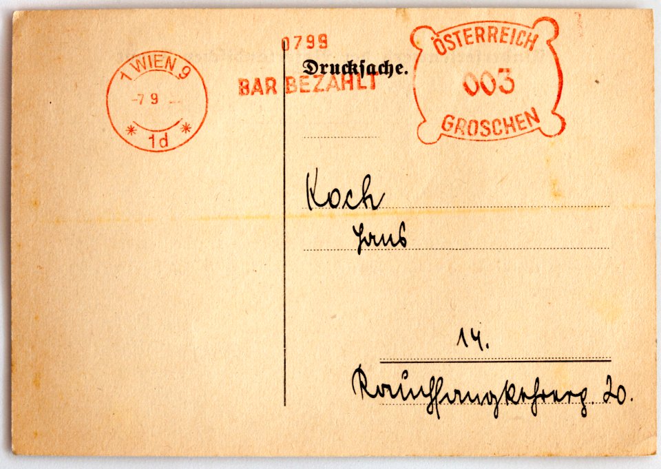 Feldpost von Hans 1934-09-11 Kinderferienwerk der Vaterländischen Front 1