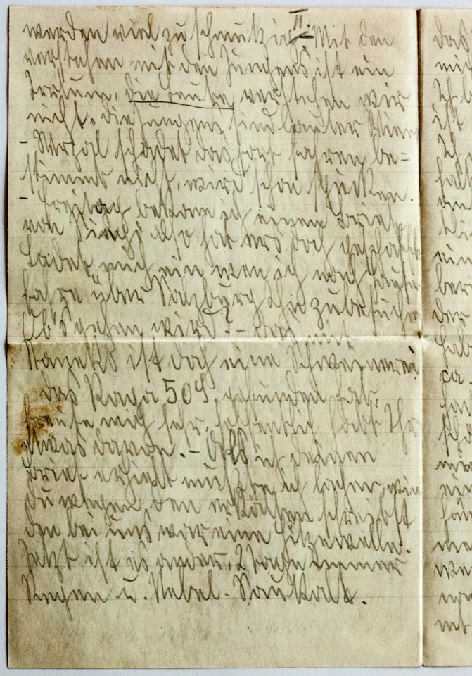 Feldpost von Hans 1938-05-22 4