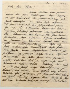 Feldpost von Hans 1937-05-14 Tante3