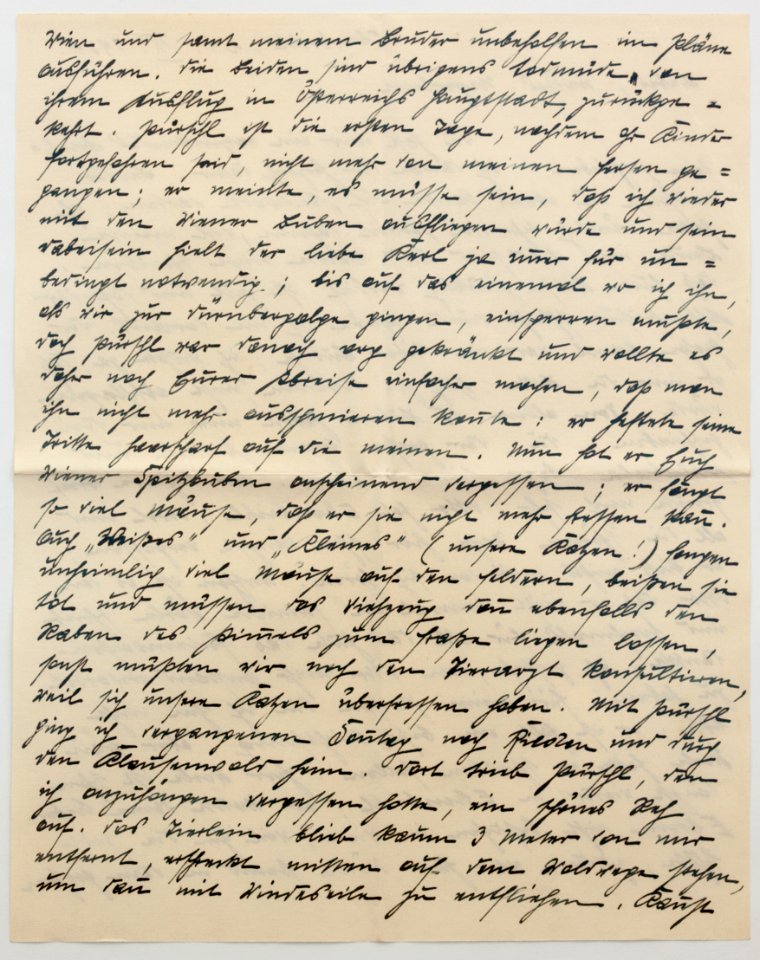 Feldpost von Hans 1934-11-24 Tante3