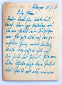 Feldpost von Hans 1941-05-21 2