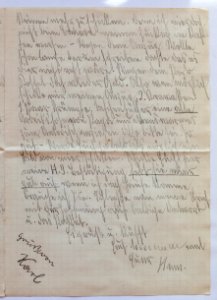 Feldpost von Hans 1938-08-28 4