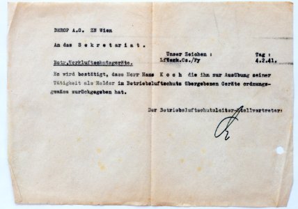Feldpost von Hans 1941-02-04