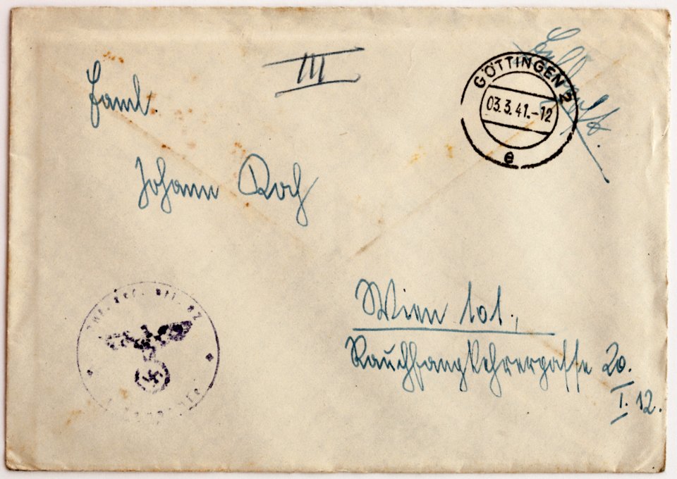 Feldpost von Hans 1941-03-02 1