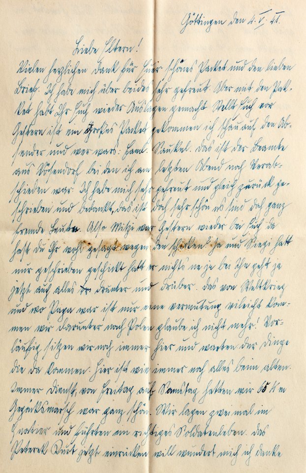 Feldpost von Hans 1941-05-04 3